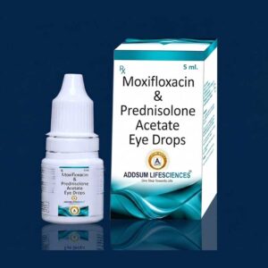 Moxifloxacin & Prednisolone Acetate Eye Drops